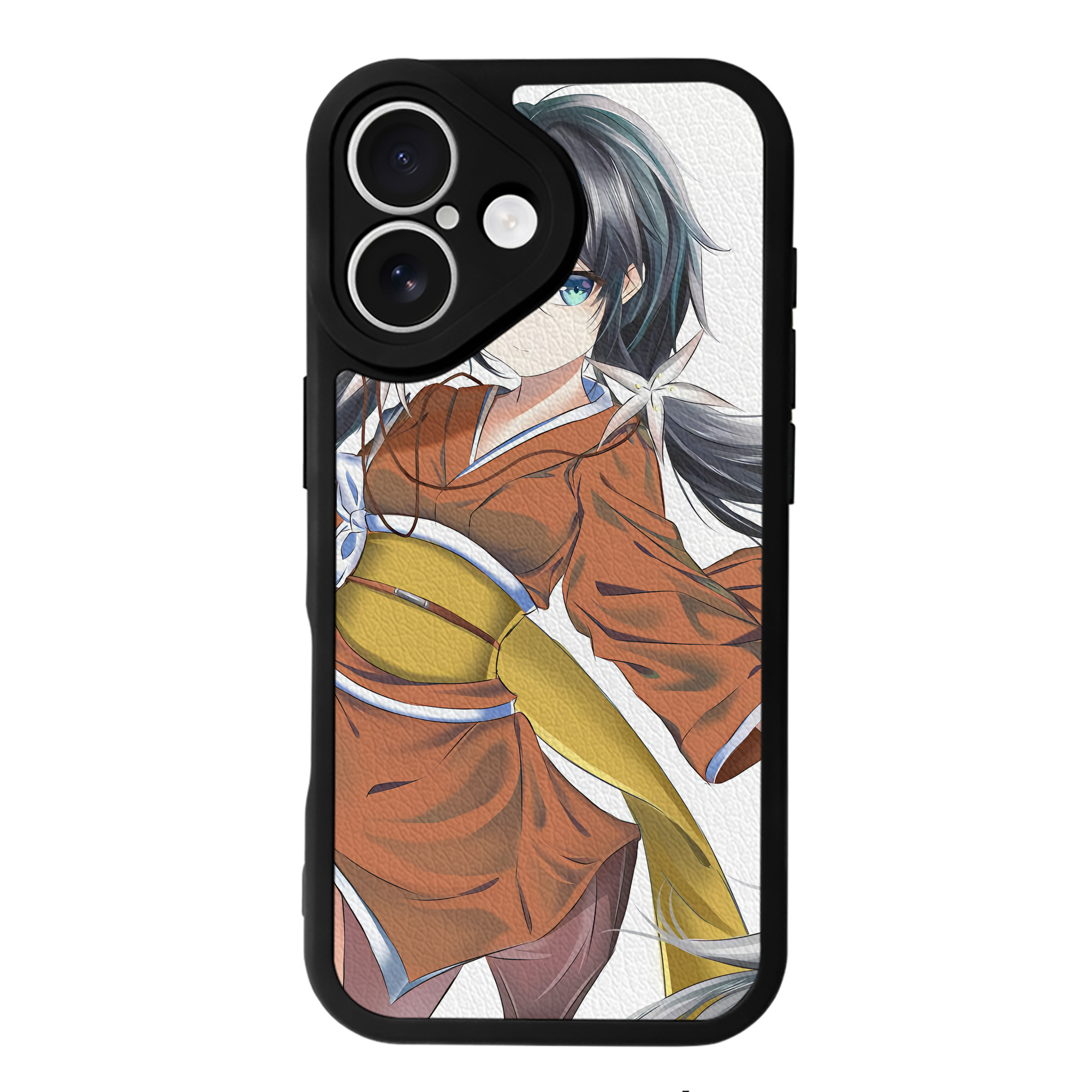 （画像用） 文豪ストレイドッグス Bungo Stray Dogs 【iPhone 16シリーズ対応】シリコンスマホケース（レザー調） 材質：シリコン